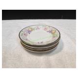 (4)Oscar de la Renta Autumn Glory Saucers