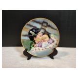 8.5" A Time to Be Born Decorative Plate w/ Stand