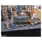 Monster Jam Hot Wheels Monster  Truck Rock & Logs
