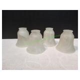 (4) Ceiling Fan Lamp Shades