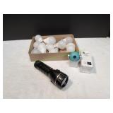 Light Bulbs, Night Light & Flashlight