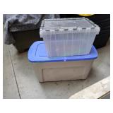 (2) Storage Totes w/ Lids