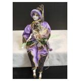 Asian Porcelain Sitting Doll
