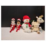 Holiday Elf on a Shelf, Snowman & More