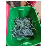 Tote of Christmas Lights