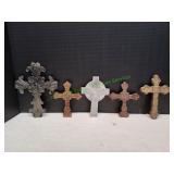(5) Wall Crosses