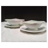 (2) Hutschenreuther Gravy Boats