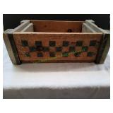 17.5x12x6.5 Vtg Wood Crate