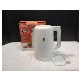 Beautiful 1.7-Liter Electric Kettle, White Icing