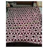 Maroon Throw Blanket