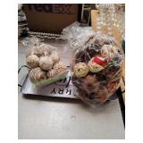 Merry Christmas Tray w/ Holiday Potpourri