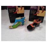(2) Just the Right Shoes by Raine w/ COAs