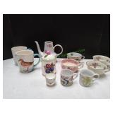 Vtg Teacups & More