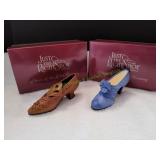 (2) Just the Right Shoes by Raine w/ COAs
