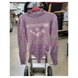PLT Ski Purple Wool Knitted Bodysuit, Sz XL