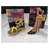 (2) Just the Right Shoes by Raine w/ COAs