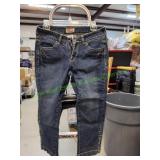 No Boundaries Denim Capris, Junior Sz 9