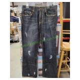 X-Ray Authentic Tailored Denim Jeans, Sz Unk