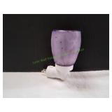 Scentsy Blackberry Purple Glass Nightlight/Warmer