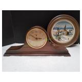 Vtg Telechron Mantle Clock & More