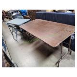 (2) Tables w/ (3) Folding Chairs