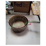Vtg Pot w/ Fry Basket