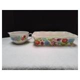 Pioneer Woman Casserole Dish & Measuring Cup