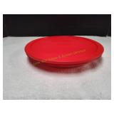 Pyrex Pie Dish w/ Red Lid