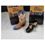 (2) Just the Right Shoes by Raine w/ COAs