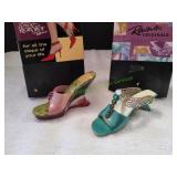(2) Just the Right Shoes by Raine w/ COAs