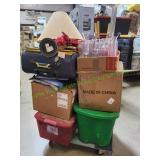 (6) Totes/Boxes of Household Items
