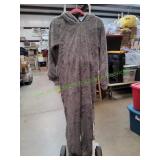 Pretty Little Thing One-Piece Sherpa Suit, Sz Lg