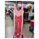 PLT Ski One-Piece Pink Suit, Sz 12
