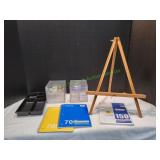 Desk Organizers, Easel & Notebook Paper