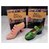 (2) Just the Right Shoes by Raine w/ COAs