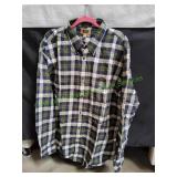 Foundry Long Sleeve Shirt, Green, Sz XLT