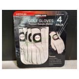 Kirkland Signature Golf Gloves, Sz Md, 4pk