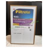 Filtrete 1550 Merv12 Filter, 16x25x4, 2pk