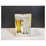 Circleware 23oz Beer Glasses, 4pk
