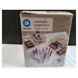 iDesign Cosmetic Organizers, 3pc Set