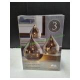 Evergreen LED Glass Raindrops