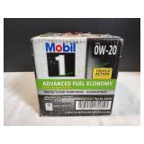 Mobil 1 SAE 0W-20 Triple Action Formula Oil, 6ct