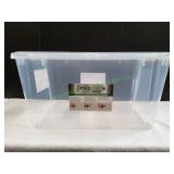 Greenview Instaview 45Qt Storage Container w/ Lid