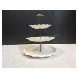 Vtg 3-Tier Serving Platter