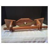 Wood Wall Mounted Paper Towel Holder