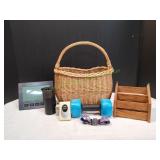 Wicker Basket & More