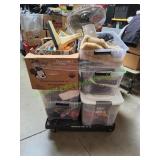 Stack of Household Box Lots