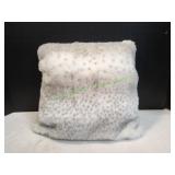 Faux Fur Throw Pillow