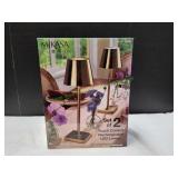 Mikasa Home Accents Touch Control LED Lamps, 2pk
