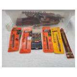 Tote of Drill Bits & More